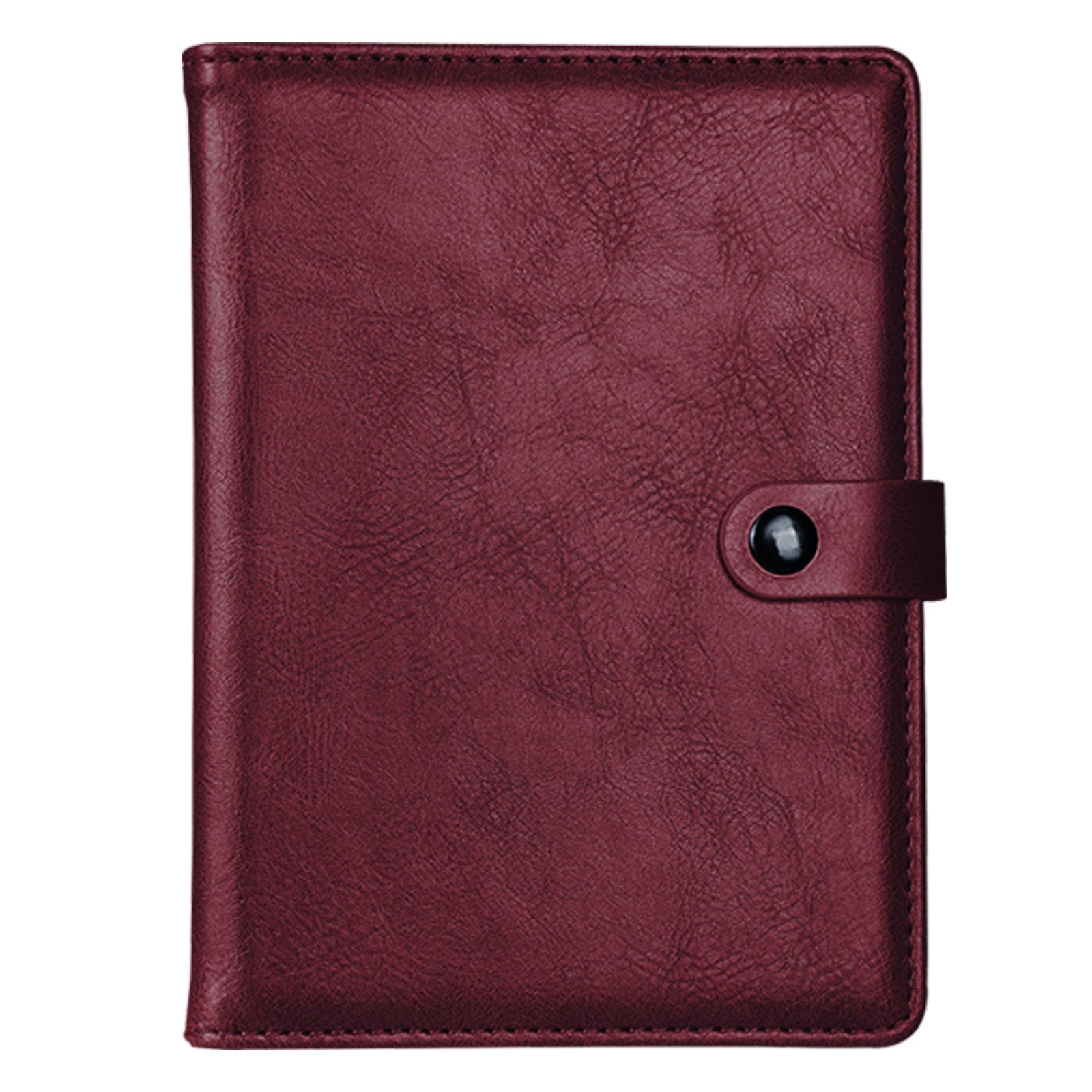 Leather Passport Holder with AirTag Slot – RFID Travel Wallet for Passport, Cards & Documents