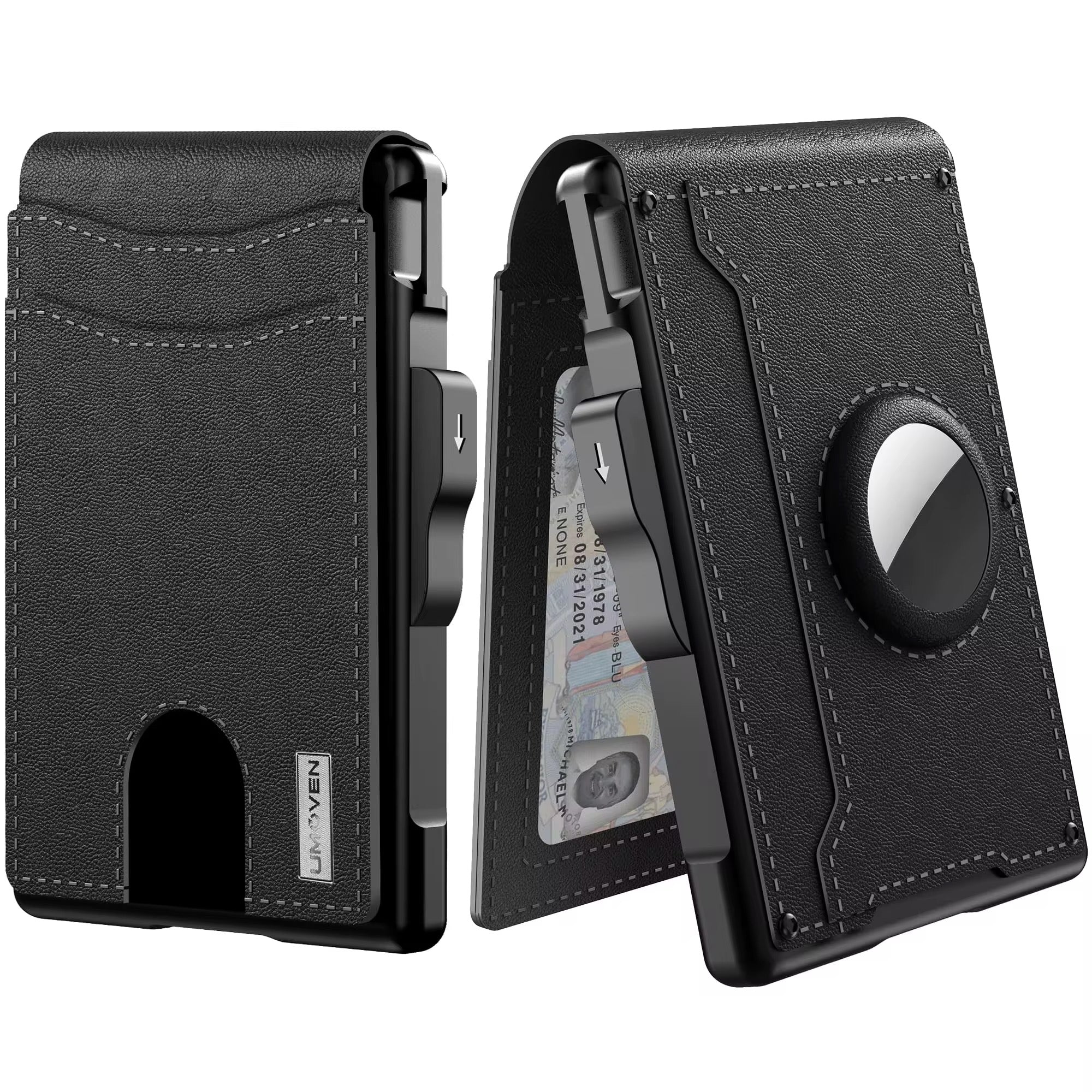 Luxury Leather Smart Wallet – Slim RFID Card Holder with Premium Finish