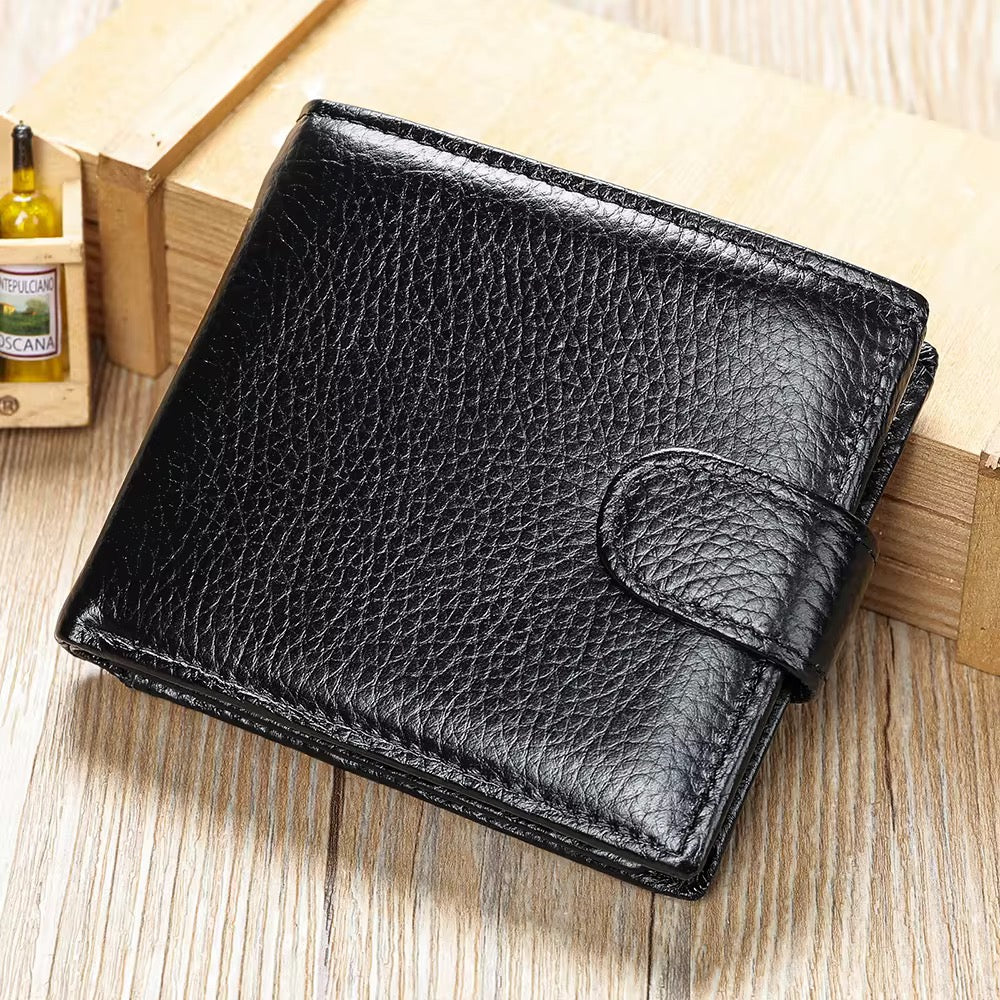 Luxury Men’s Leather Wallet – Sleek Design, Long-Lasting Quality, Effortless Sophistication