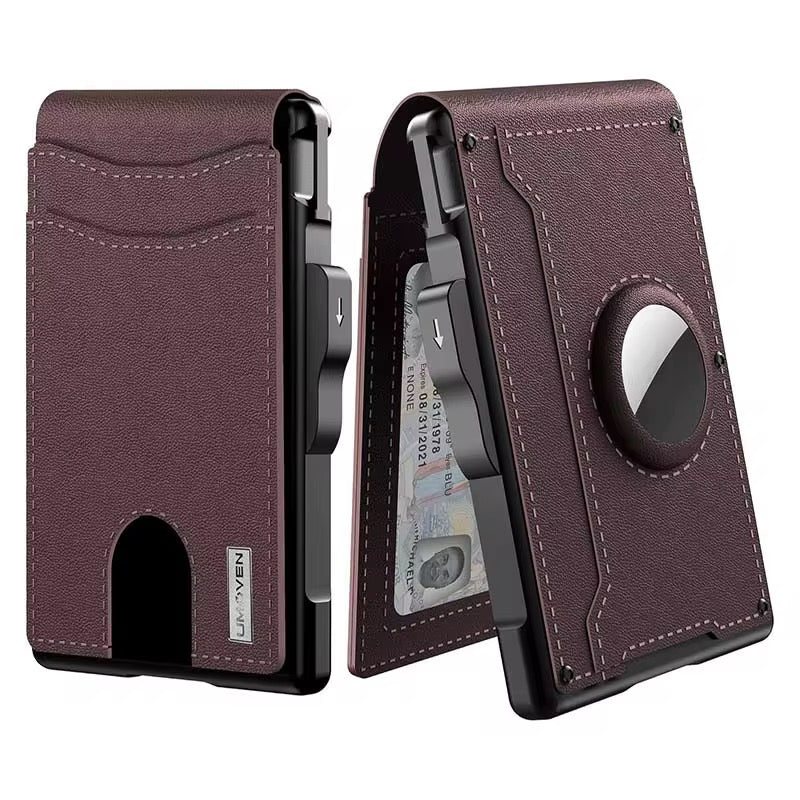 Luxury Leather Smart Wallet – Slim RFID Card Holder with Premium Finish